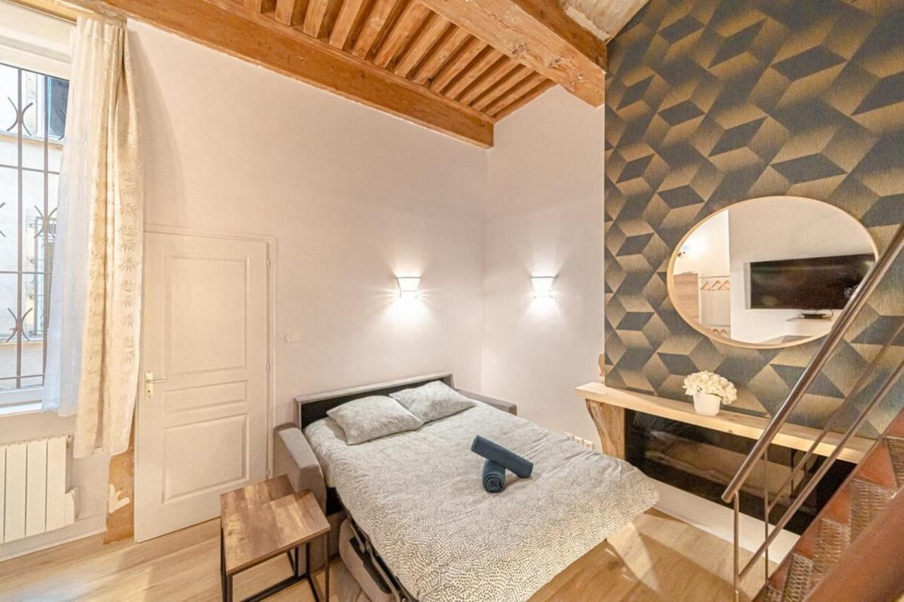 Le Petit Platiere - Renovated Apartment - Terreaux Лион Экстерьер фото